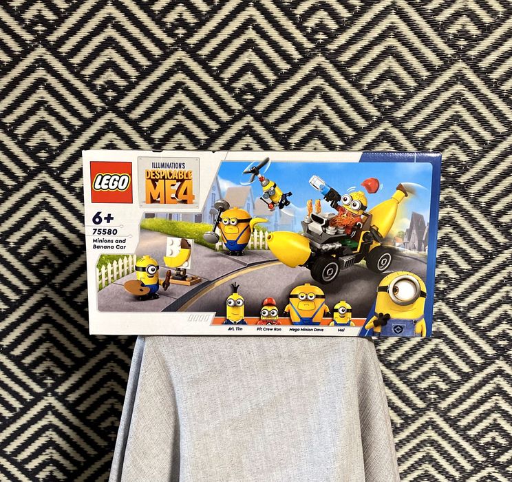 LEGO 75580 Minions - Minionki i bananowóz