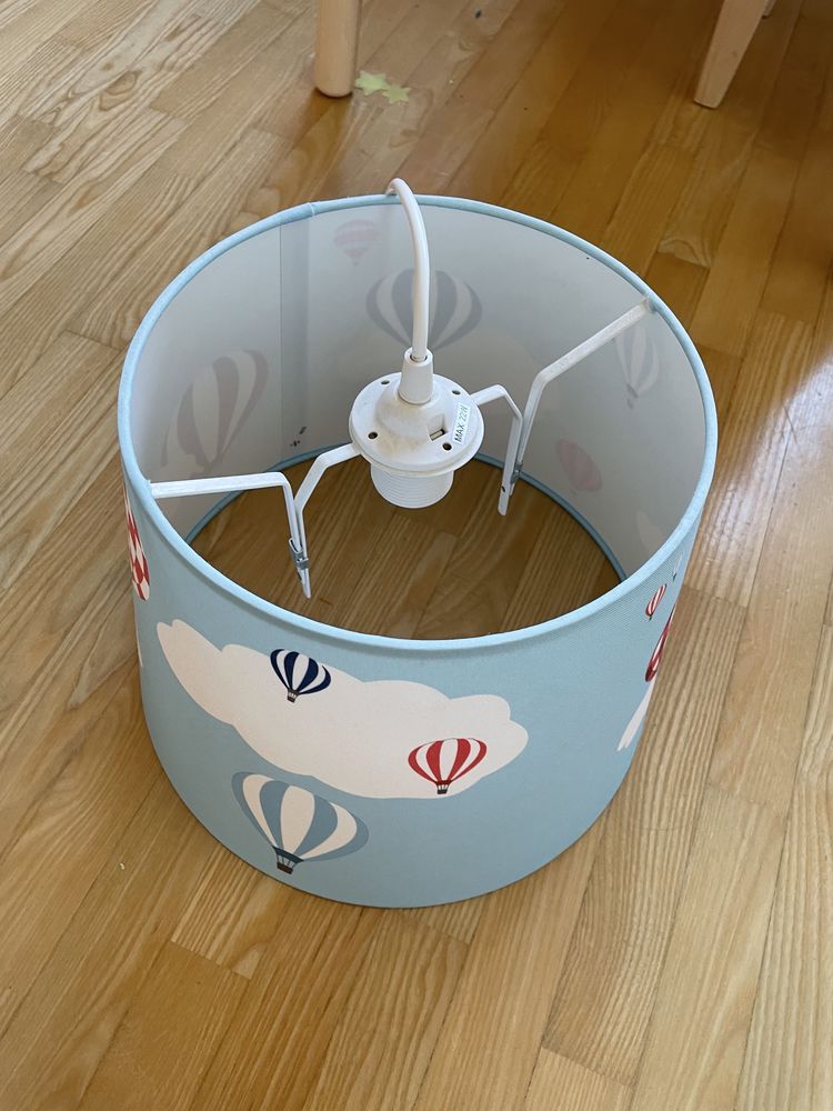 lampa + abażur Ikea Balony Tippakull