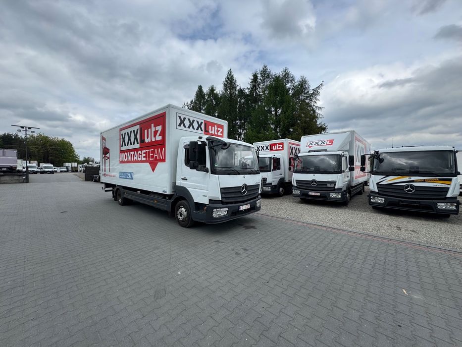 Mercedes-Benz ATEGO 818 821 921 1018 1221 1218 1224 1523 1527  Mercedes-Benz Atego 816 E6 / kontener MEBLOWY / Wywrot / Kiper / Rama