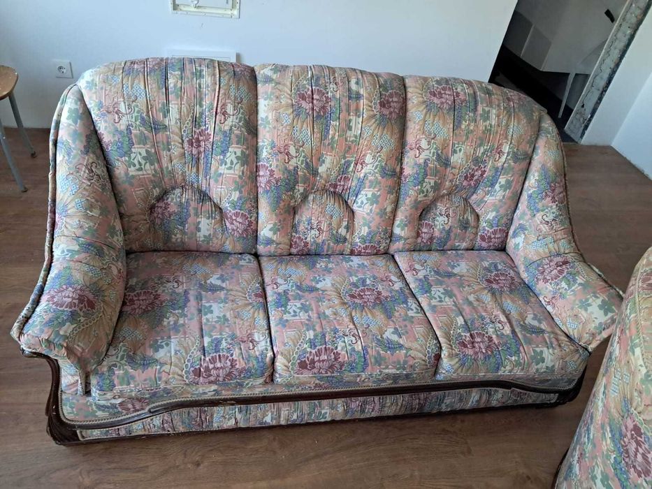 Conjunto Sofás Vintage