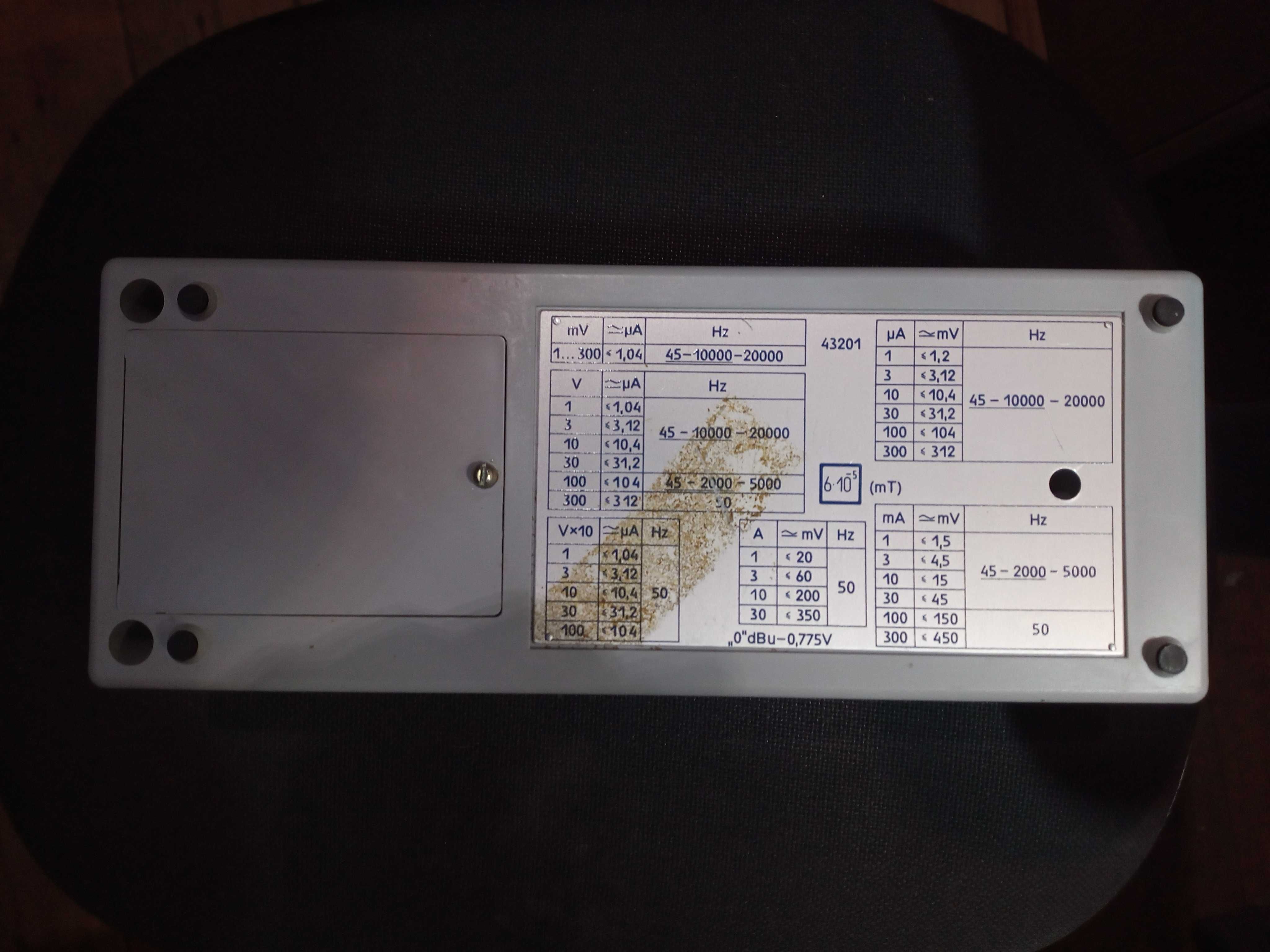 Мультиметр 43201 тестер авометр измерительный прибор