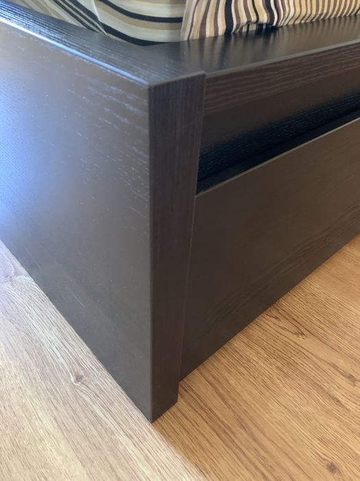 Estrutura cama IKEA-MALM 160x200 C/4 Caixas de Arrumação