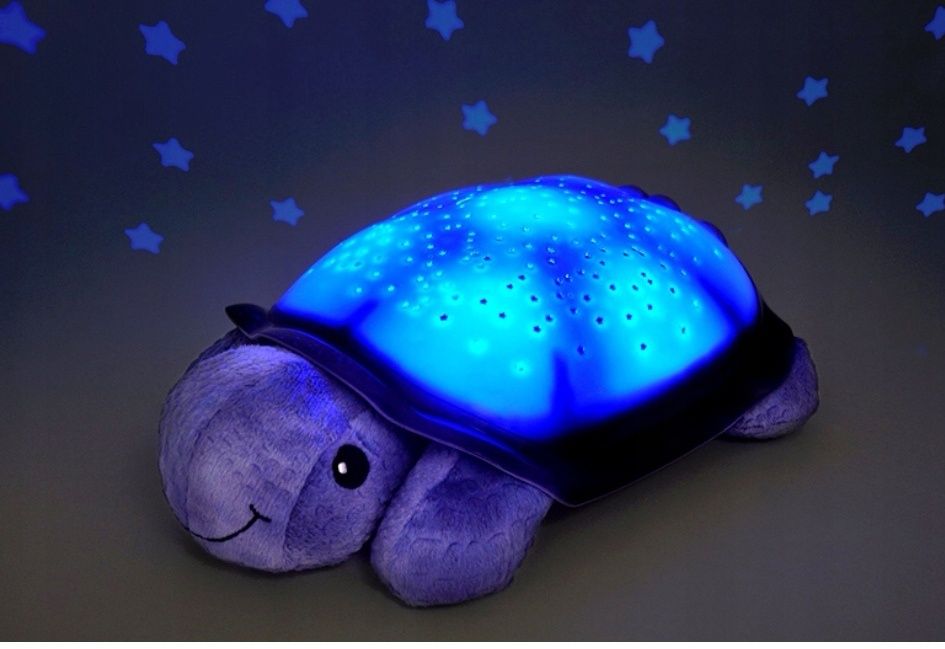Lampka nocna, projektor żółw