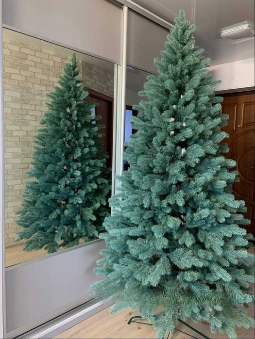 ‼️ Елка искусственная зеленая | голубая литая.. Ялинка штучна лита ‼️