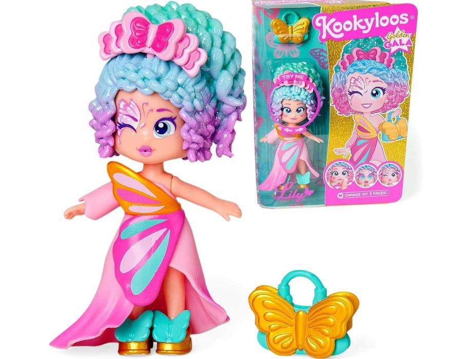 Kookyloos Laleczka z akcesoriami Golden Gala Lily