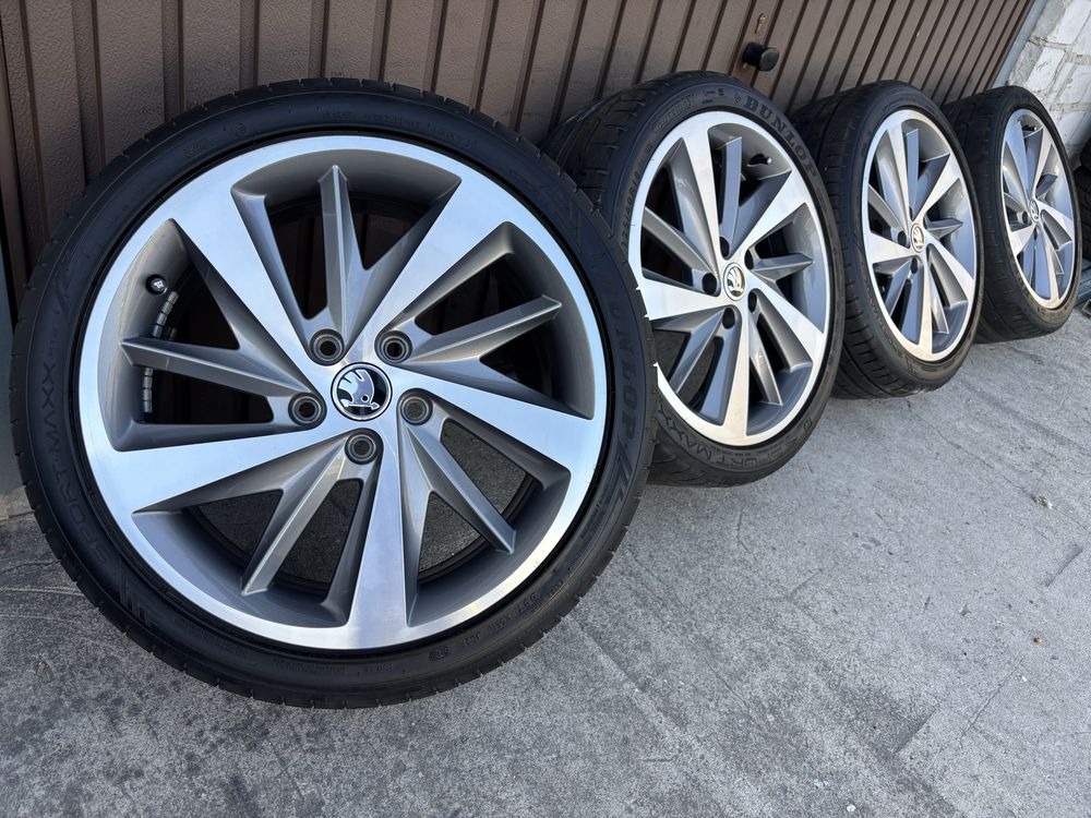 Koła lato DIAMANTA skoda superb octavia super stan 18 7.5 ET51 225/40/