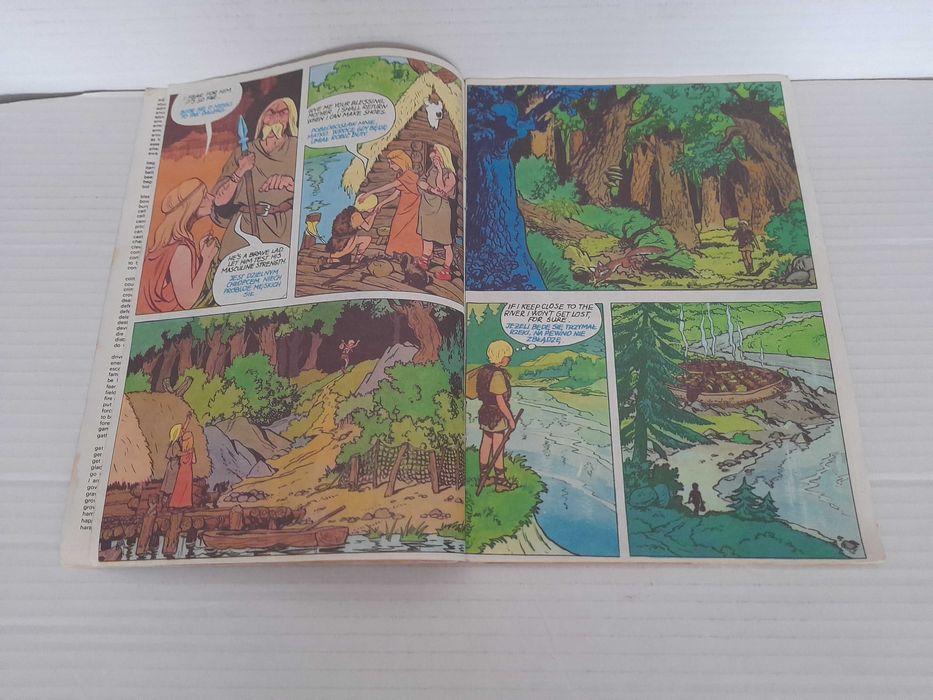 Komiks O SMOKU WAWELSKIM I KRÓLEWNIE Wandzie 1987 wyd. 4 G. Rosiński