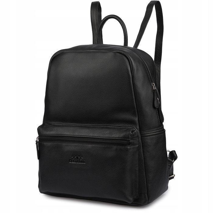 Plecak Skórzany damski A4 duży miejski włoski solidny skóra premium