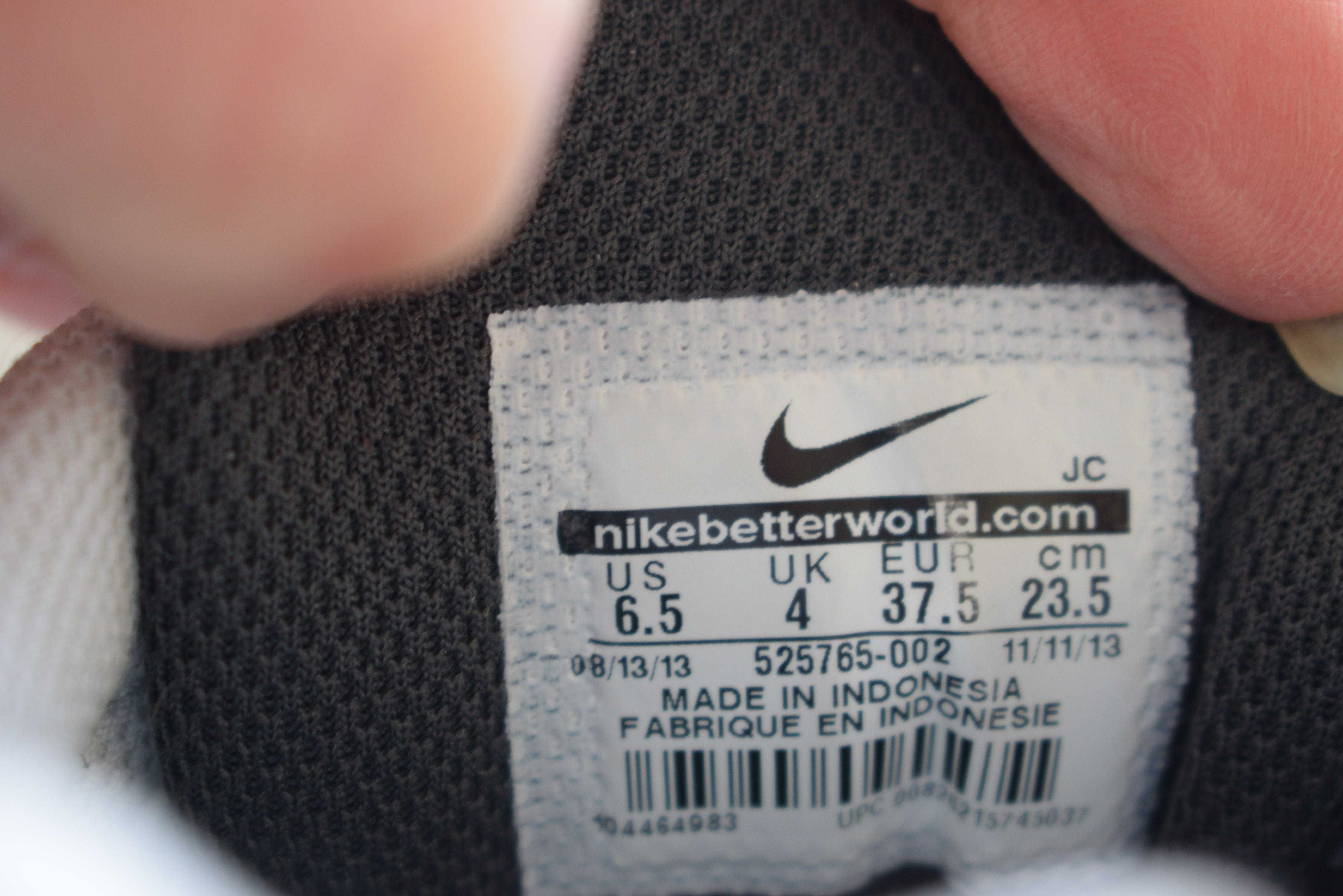 беговые кроссовки кросовки кеды мокасины Nike Найк р. 37,5 23,7 см
