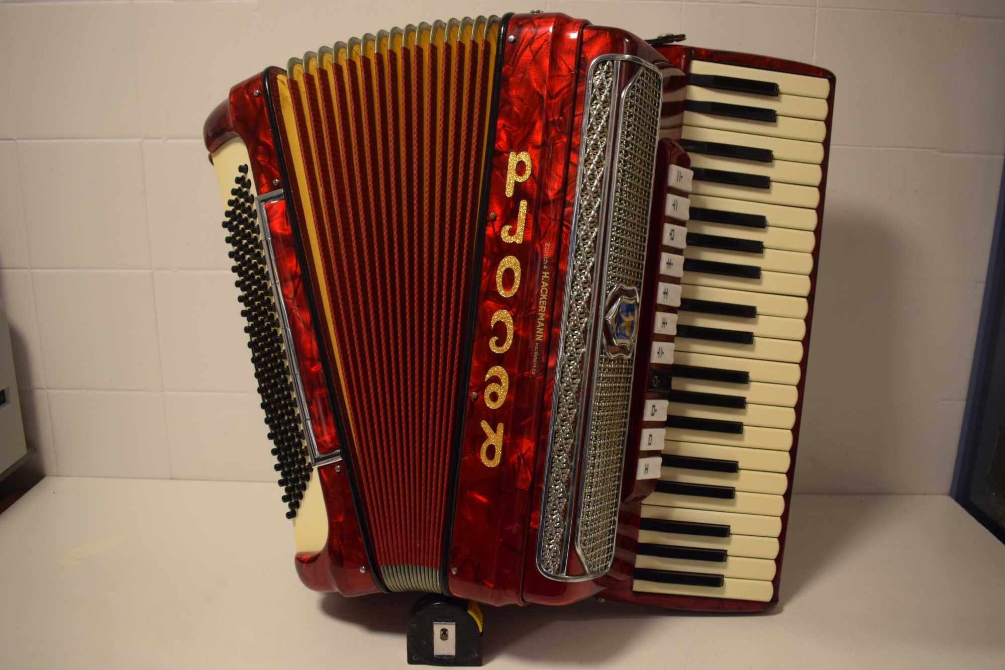 Acordeao Record 4 Voz Voz 120 Baixos, N 360
