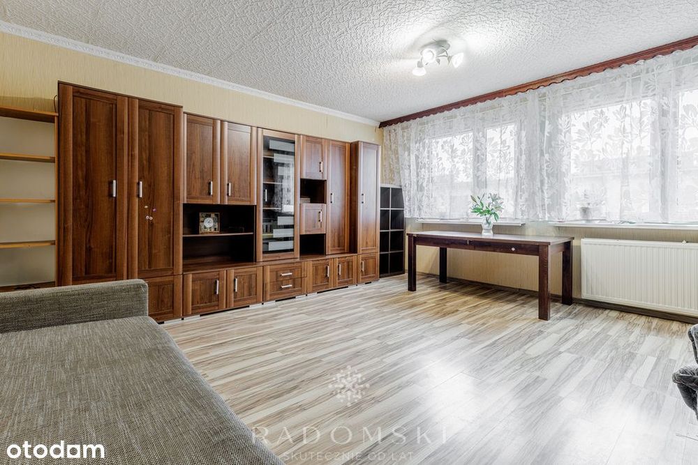 3- pok. mieszk. 75,3m² z balkonem| działka i garaż