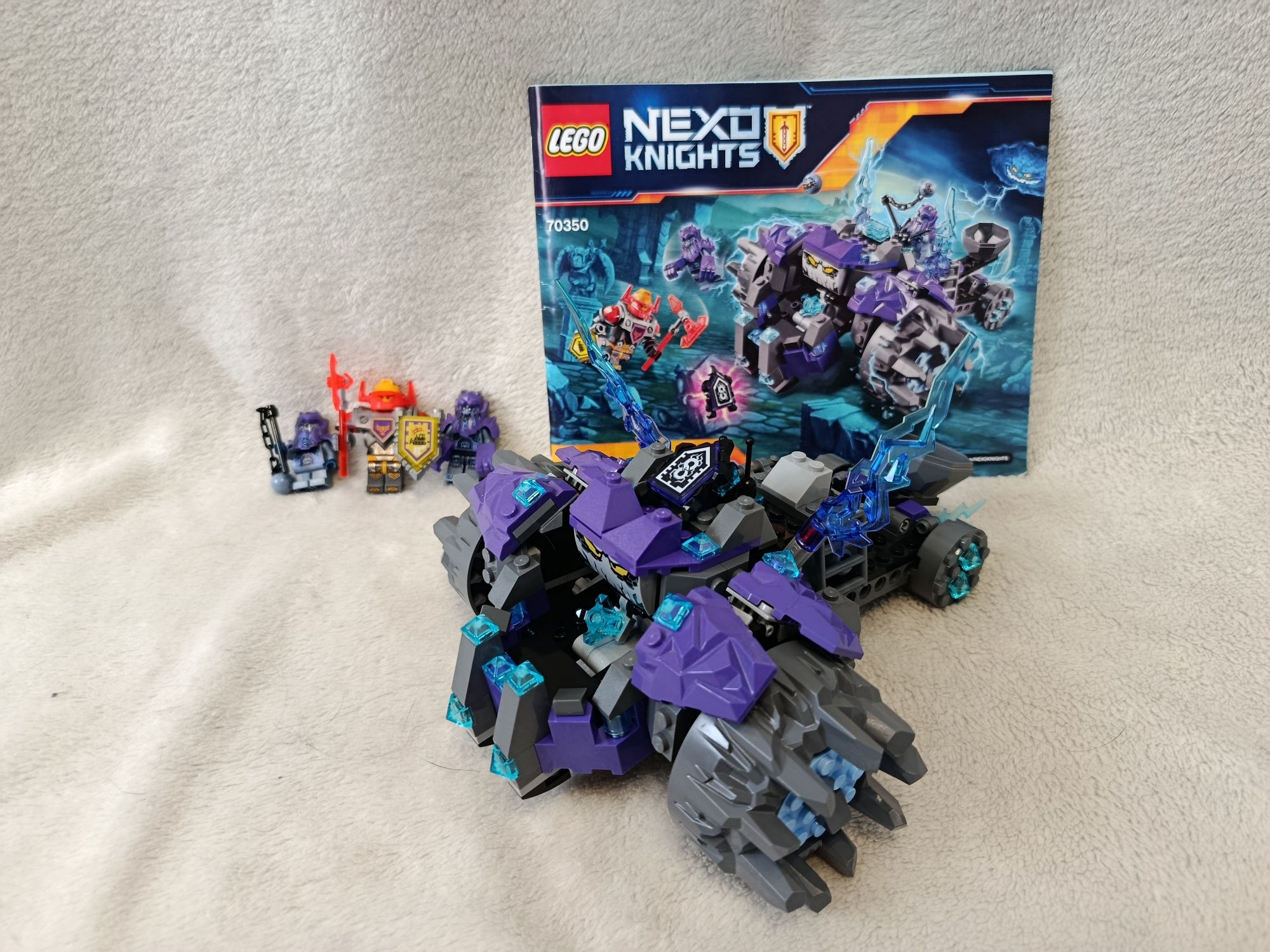 LEGO nexo knights trzej bracia 70350 kompletny oryginalne opakowanie