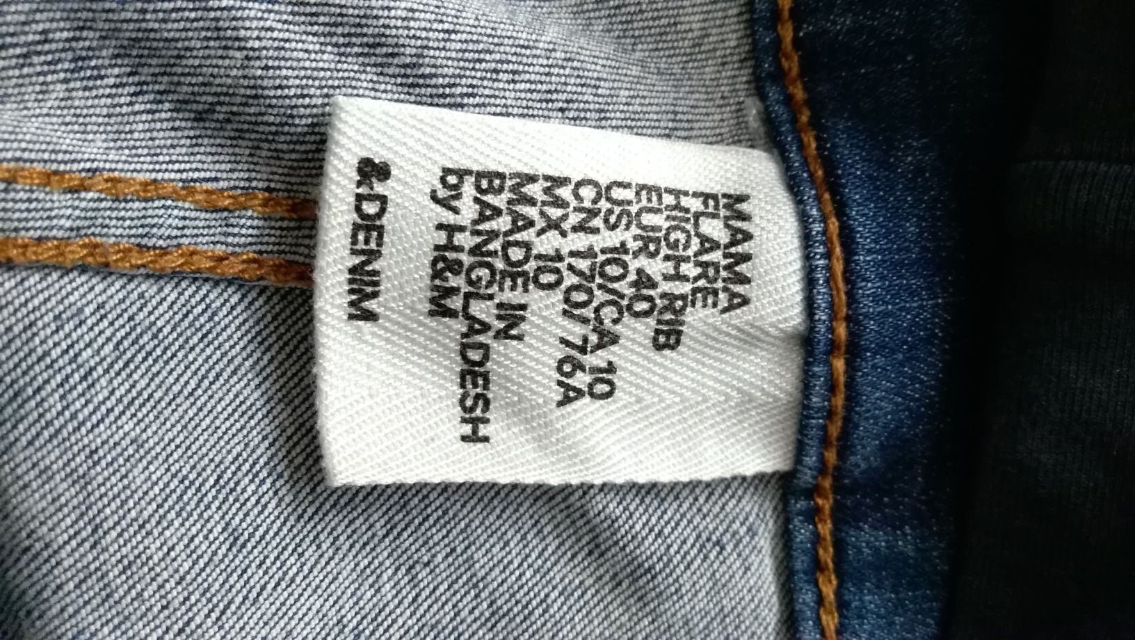 Spodnie ciążowe H&M mama r. 40