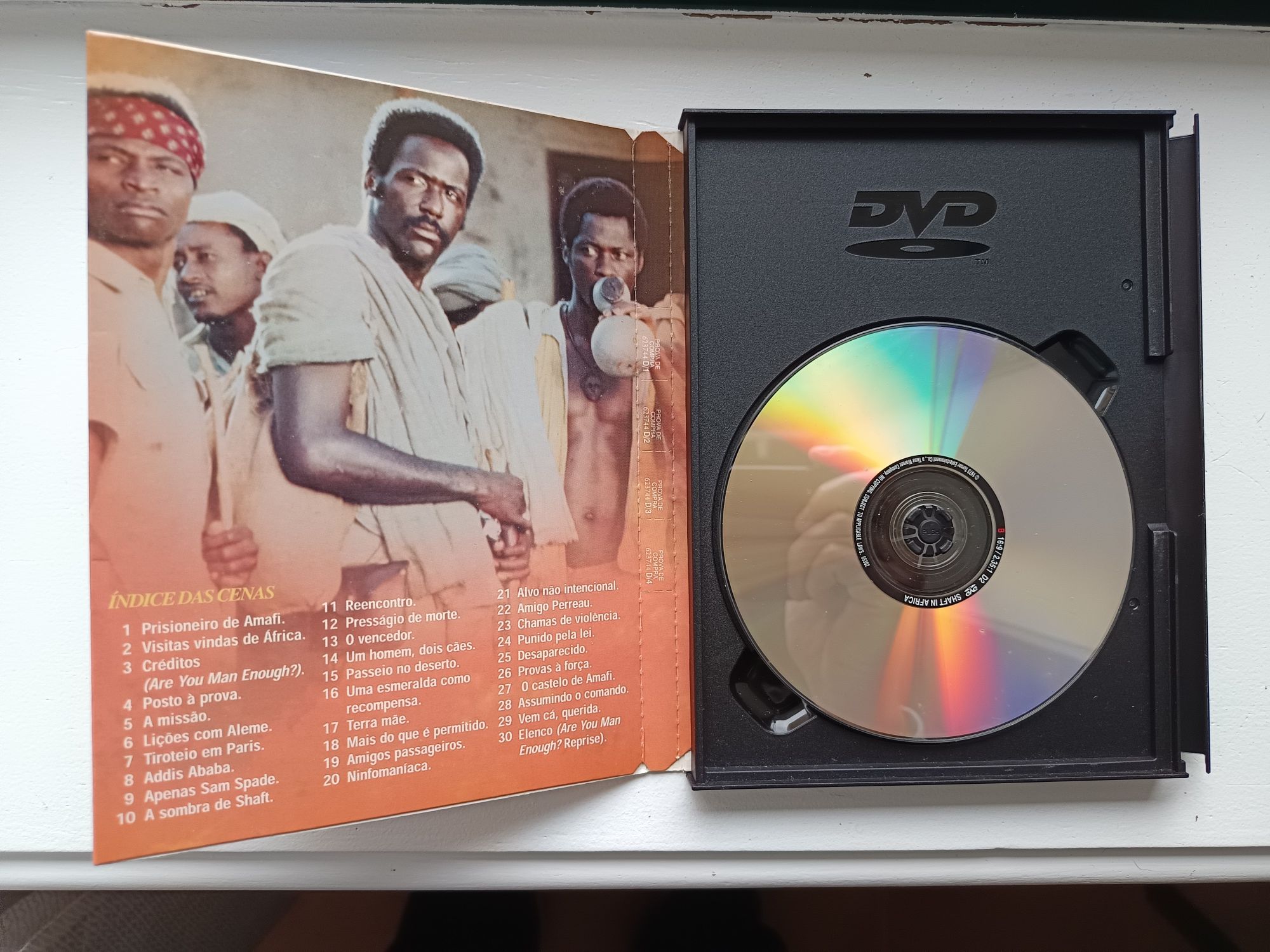 DVD edição especial colecionador shaft em África