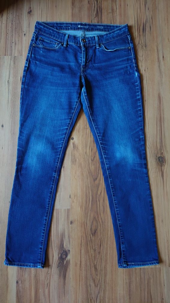 Levi's Demi Curve Skinny Modern Rise 29/30 jeansy damskie niebieskie