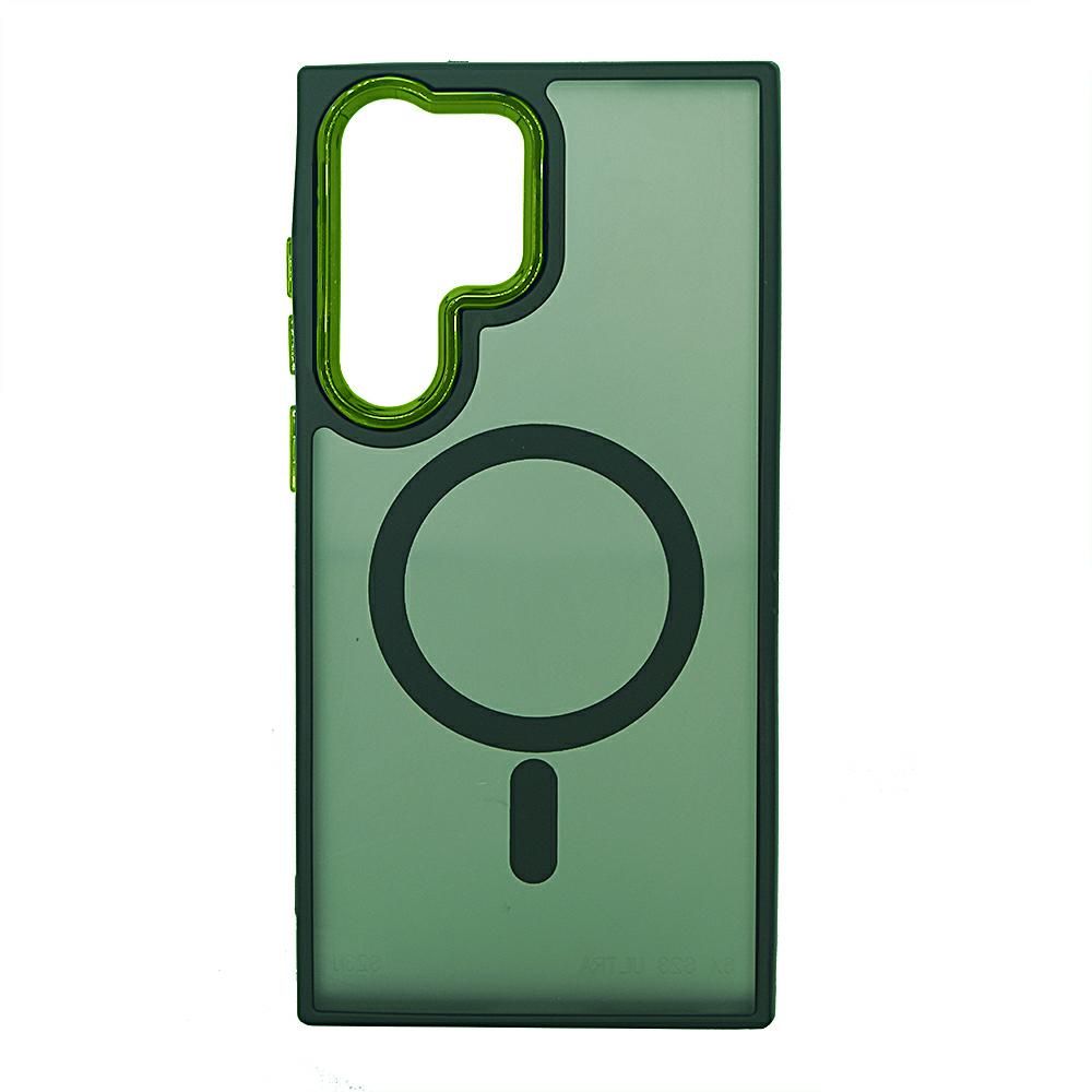 Etui Magsafe Matowe Tpu Do Iphone 14 Pro Zielone Ochrona Ekranu