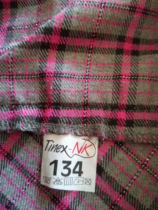 Spódnica w kratę dla dziewczynki