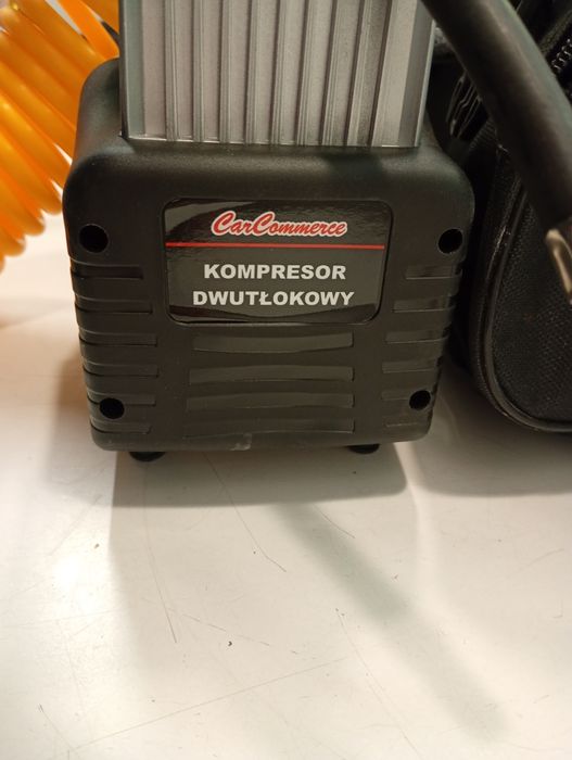 Kompresor dwutłokowy Carcommerce+końcówki Komis Madej Sc