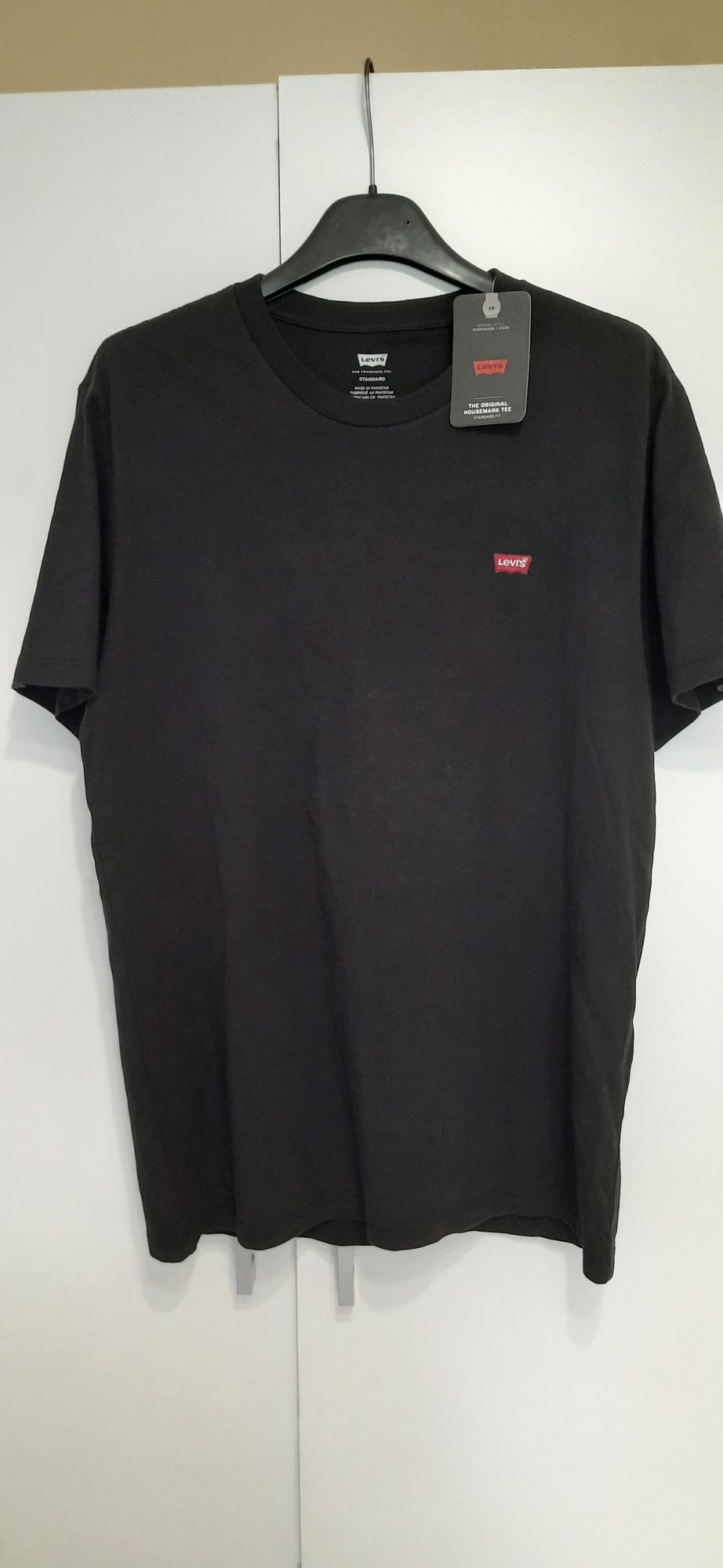 Koszulka T-shirt czarna Levis