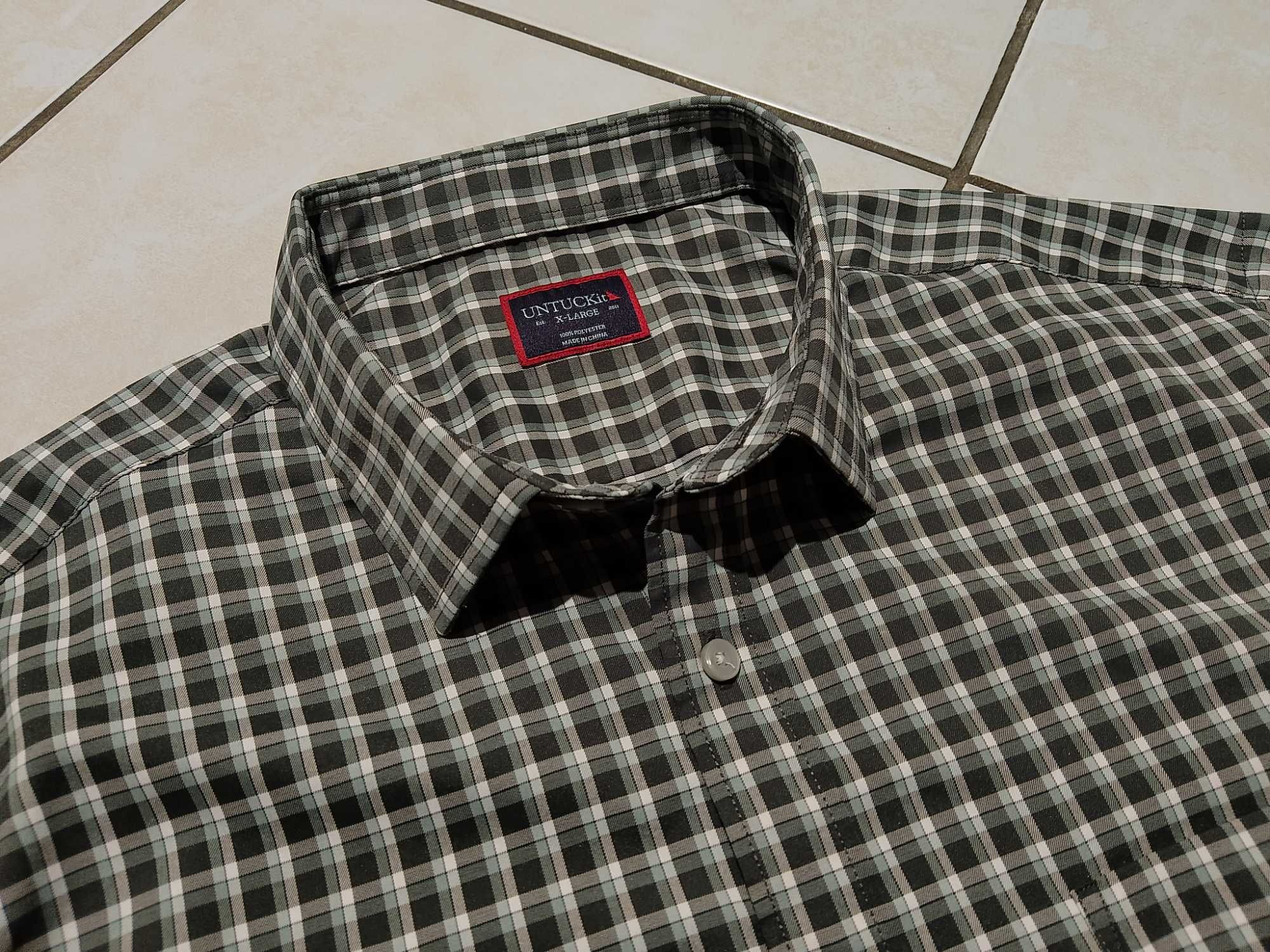 UNTUCKIT USA - NOWA! Markowa Koszula Męska rozmiar XL