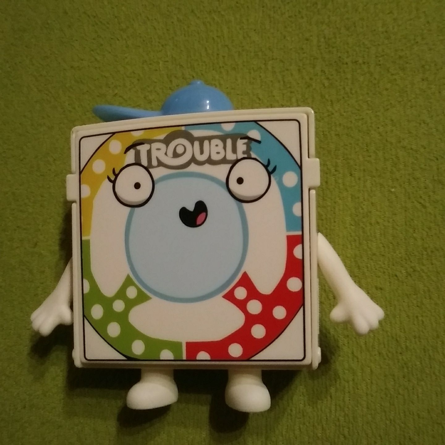 Trouble - mini podróżna gra w chińczyka