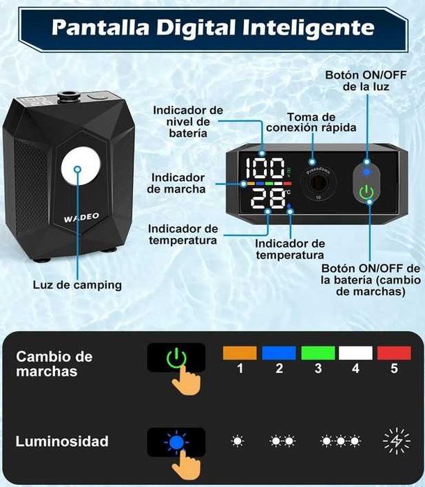 Chuveiro de Campismo completo deposito 20L