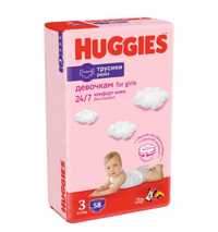 Huggies трусики 3 розмір 58 шт памперси підгузки