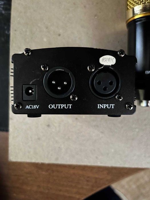 Мікрофон BM-800 + Фантомне живлення 48V