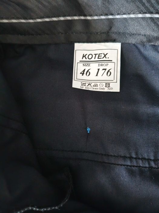 Garnitur niebieski 176/46