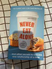 Книга англійською «Never eat alone”