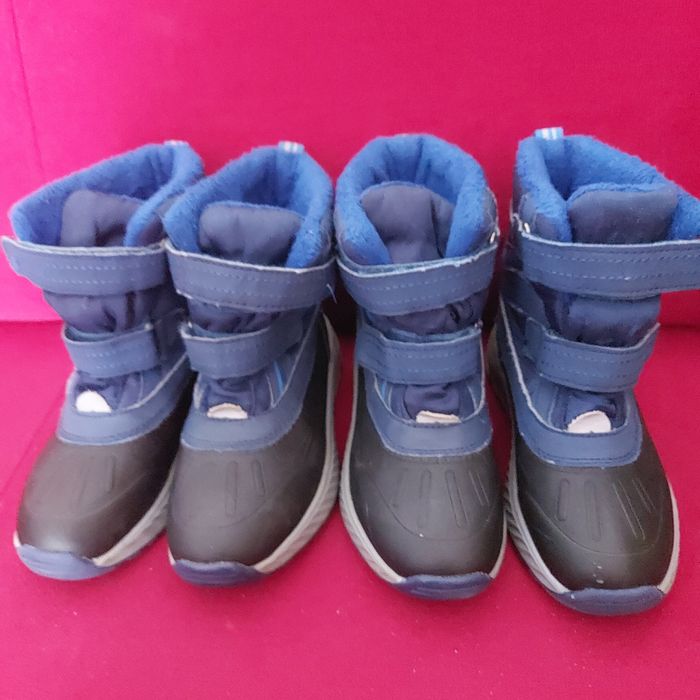 Buty zimowe dla bliźniaków