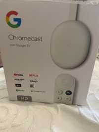 Chromecast google tv nunca usado