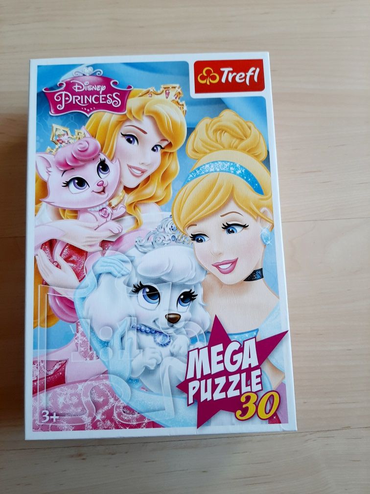 Mega puzzle 30 elem. Disney Princess, firmy Trefl