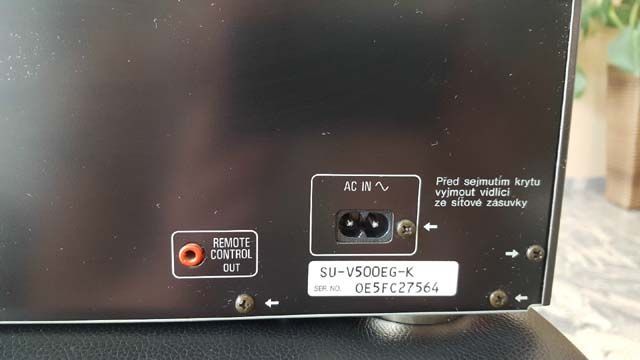 SU-V500 Technics Stereo Integrated Amplifier wzmacniacz