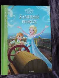 Książka "Kraina lodu Zamorskie podróże" z Anną i Elsą