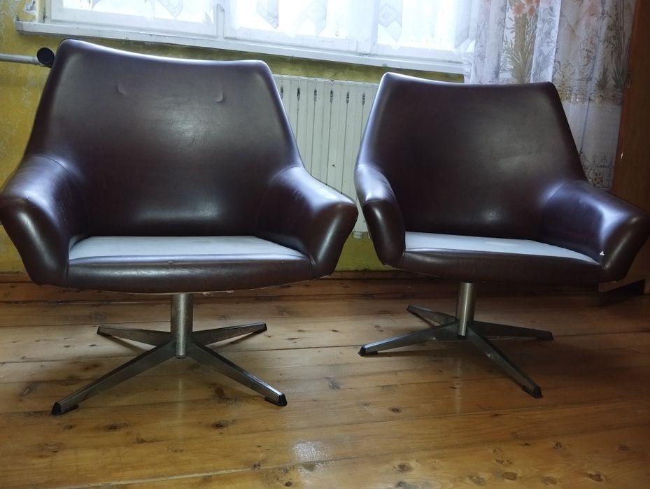 Fotele obrotowe PRL
