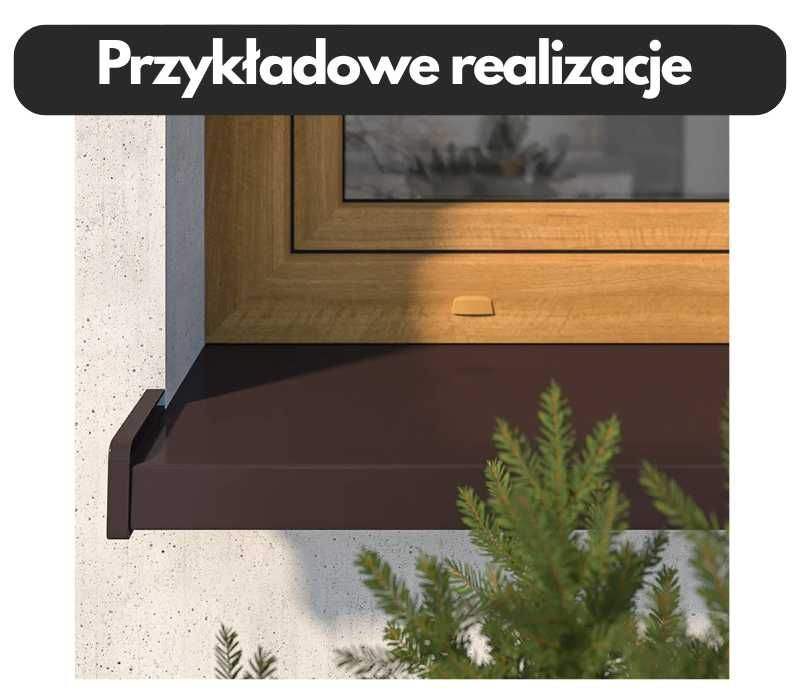 Parapety zewnętrzne aluminiowe SZYBKA WYSYŁKA duży WYBÓR KOLORÓW !