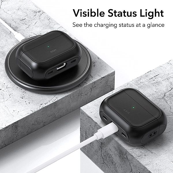 Esr Orbit Halolock Magsafe Apple Airpods Pro 1 / 2 Black
