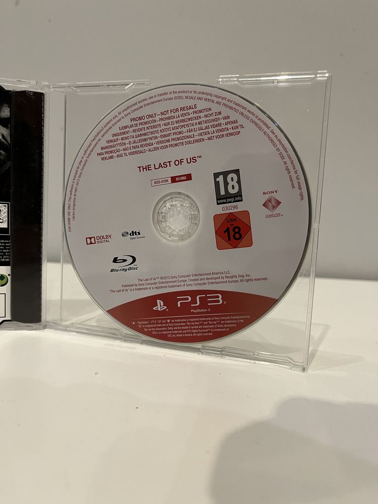 The Last of Us PS3 promo unikat press