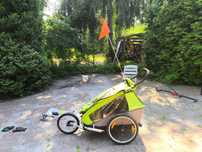 CROOZER KID FOR 1 przyczepka rower, bieganie