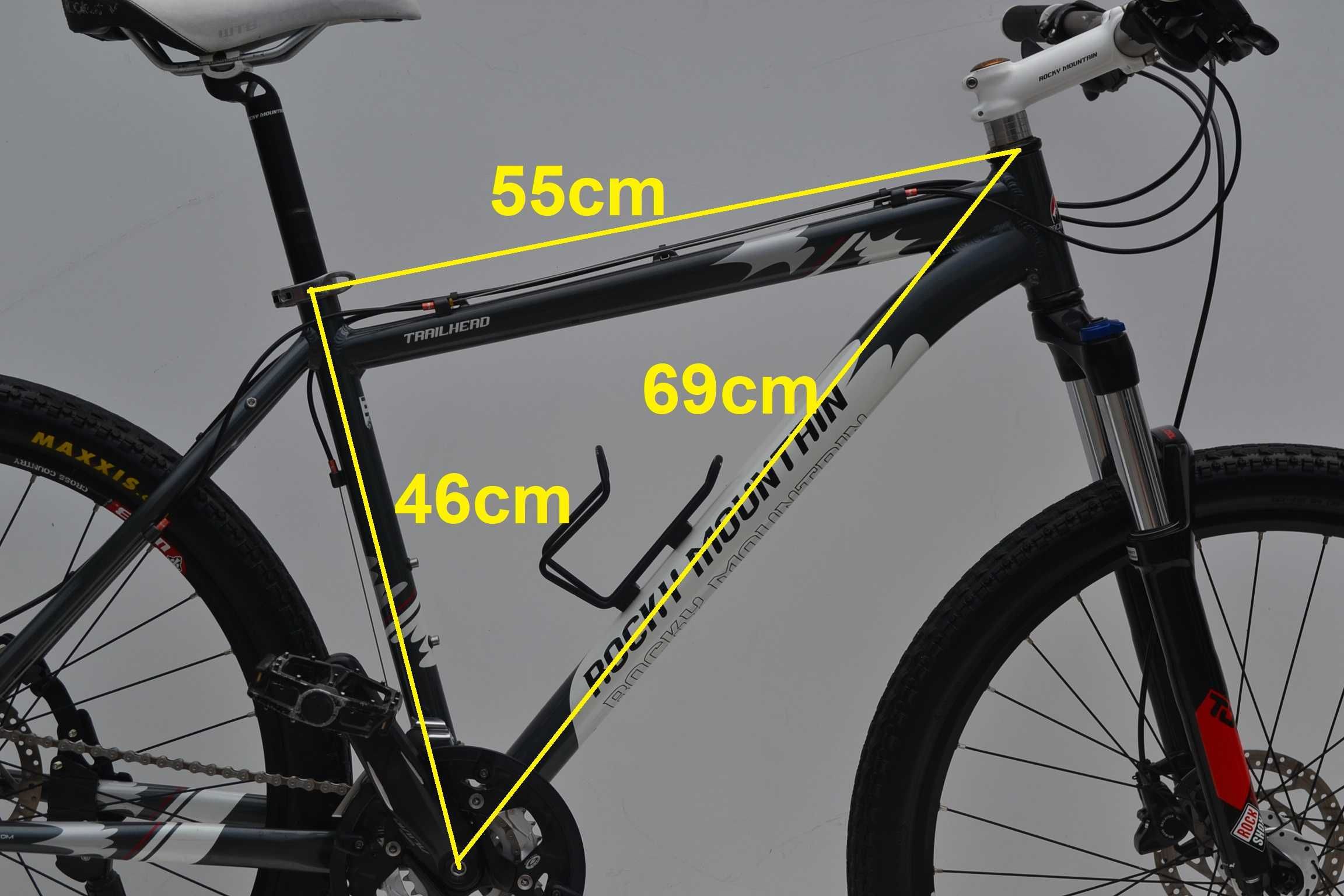 Rower MTB rocky mountain trailhead 3x9 SLX ,rock shox 2xtarcz rama 18'
