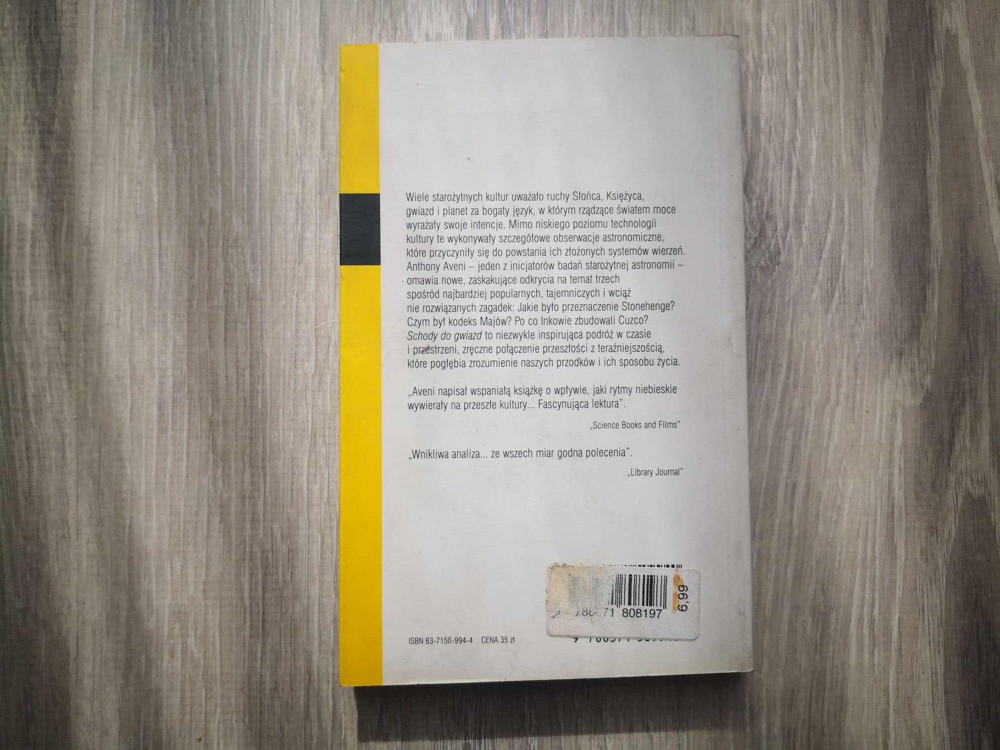 Schody do gwiazd : Anthony Aveni