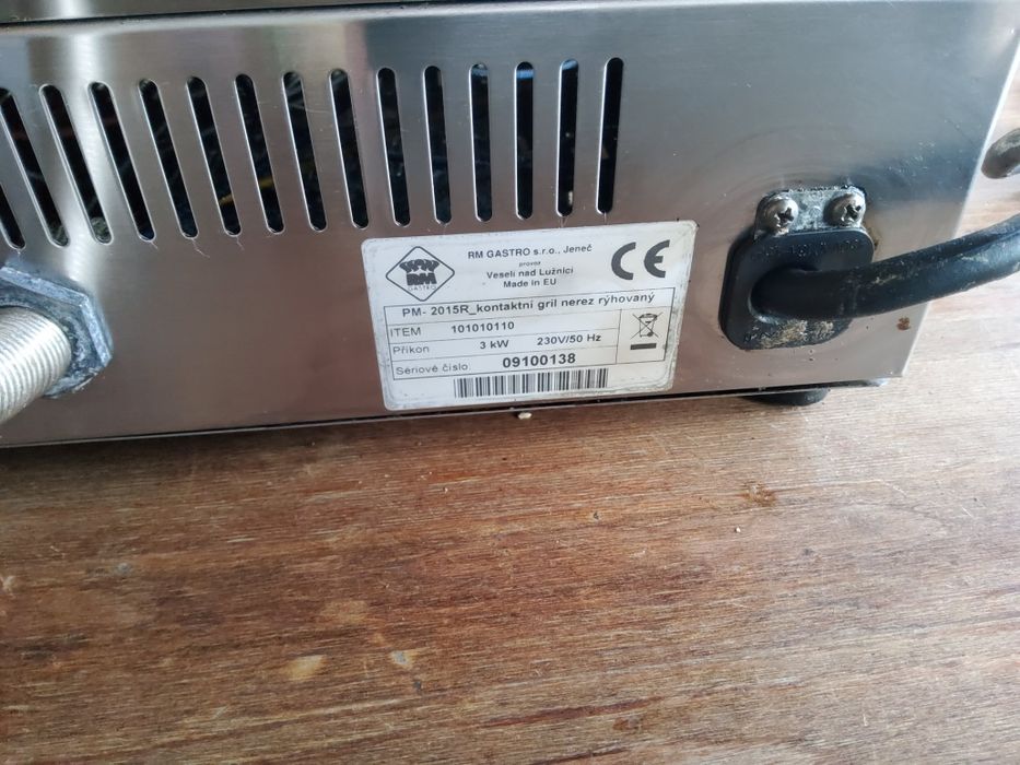 Grill gastromiczny elektryczny RM GASTRO PM-2015 Redfox