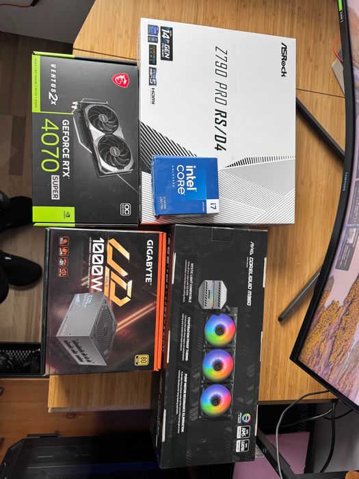 KOMPUTER GAMINGOWY Intel Core i7-14700K, 32 GB, RTX 4070 Super