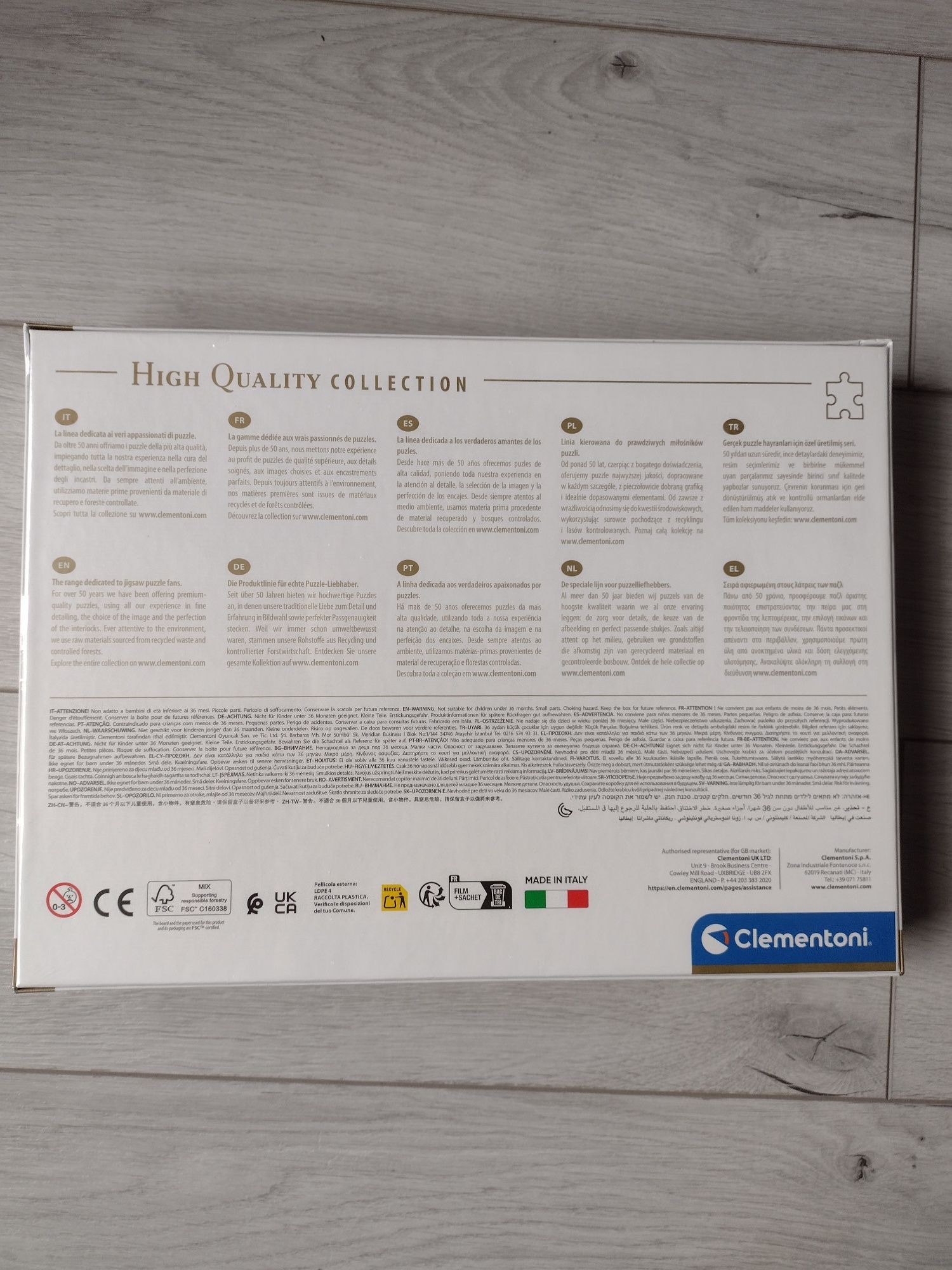 Puzzle fiat 500 elementow