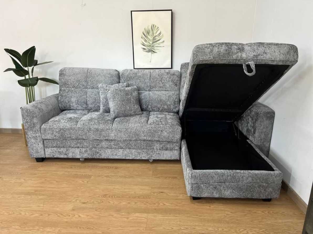 LIQUIDAMOS novo sofa cama com bau envio gratis paga na entrega