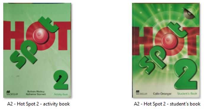 HOT SPOT 2 - Inglês nível A2