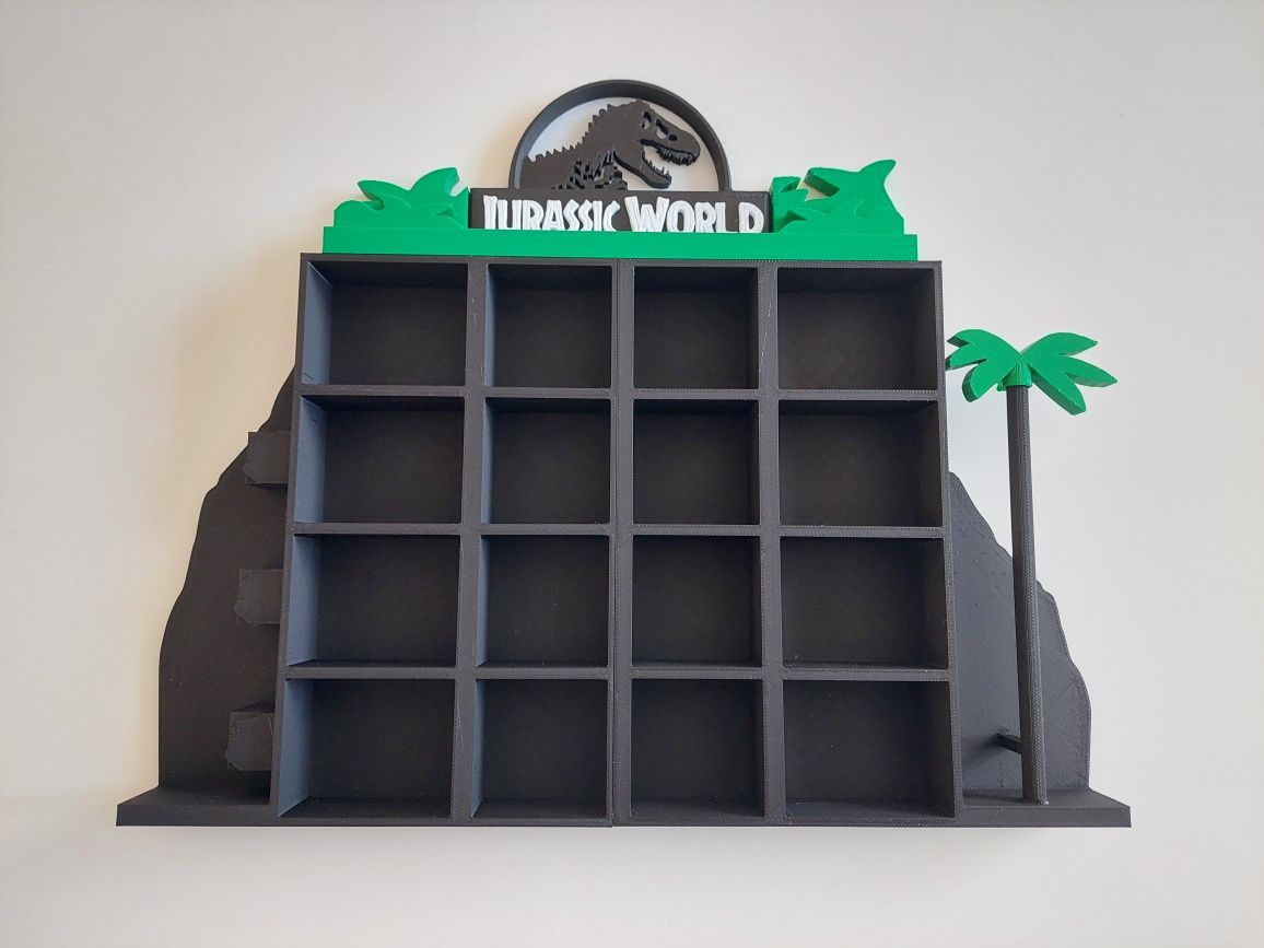 Półeczka stojak na figurki Kinder Joy Jurassic World dla Pani K.P