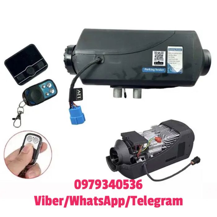 Автономний дизельний обігрівач для авто , вебасто , сухий фен , webast