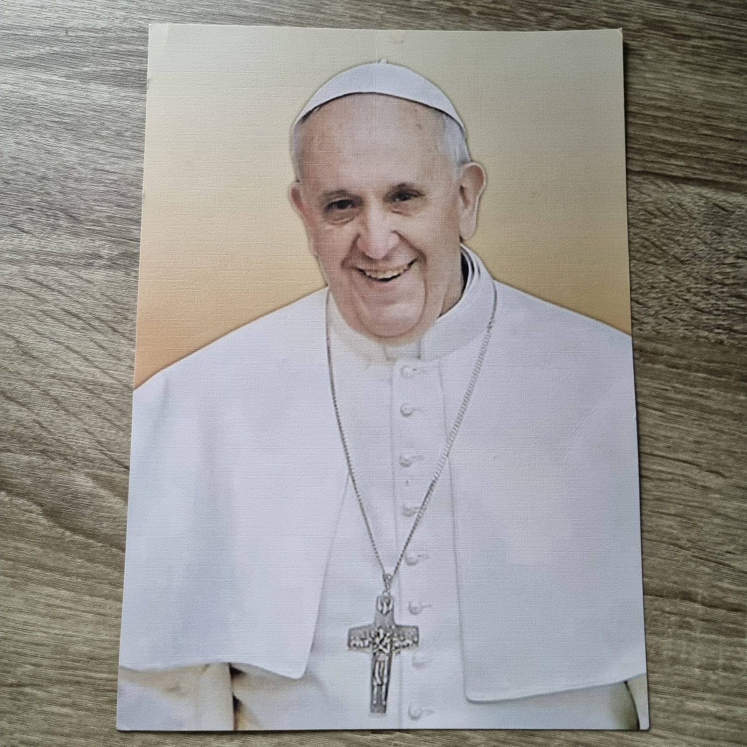 Obrazek Papież Franciszek z cytatem